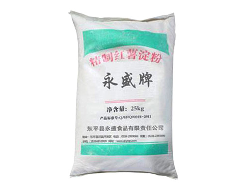 永盛牌红薯淀粉（袋装25kg粉皮专用）