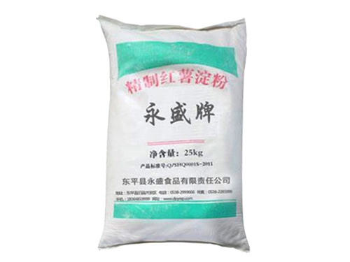 永盛牌红薯淀粉（袋装25Kg粉皮专用）