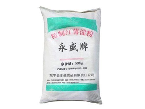 永盛牌红薯淀粉（袋装50Kg粉条专用）