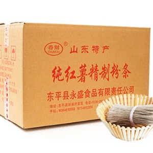 红薯精制粉条