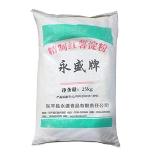 永盛牌红薯淀粉（袋装25Kg粉皮专用）